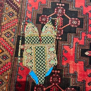 EUC Nanette Leonor one piece size a